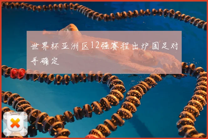 世界杯亚洲区12强赛程出炉国足对手确定